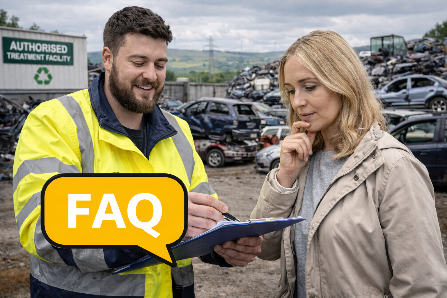 Scrap car FAQs and advice in Barnoldswick